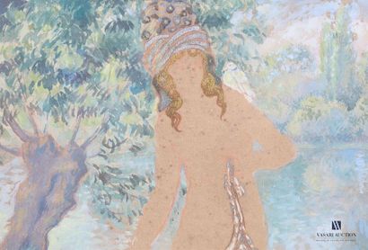 MANZANA PISSARO Georges (1871-1961)
Femme...