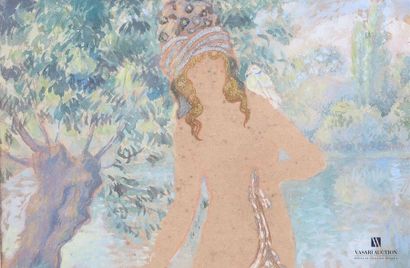 MANZANA PISSARO Georges (1871-1961)
Femme...
