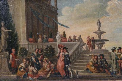 Ecole Flamande, suiveur d'Abraham Janssens...