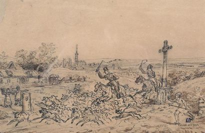 VERNET Carles (1758-1836), attribué à
Le...