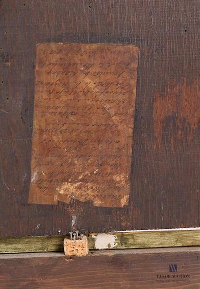 Ecole Hollandaise vers 1640
Le roi de Babylone
Huile...