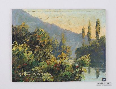 DELPARD Gaston (XXème siècle)
Vue de forêt...
