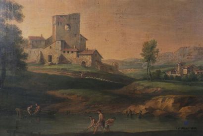 Ecole française du XIXème siècle
Scène de...