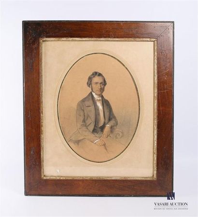 École française du XIXème siècle
Portrait...