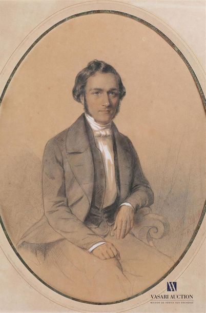 École française du XIXème siècle
Portrait...