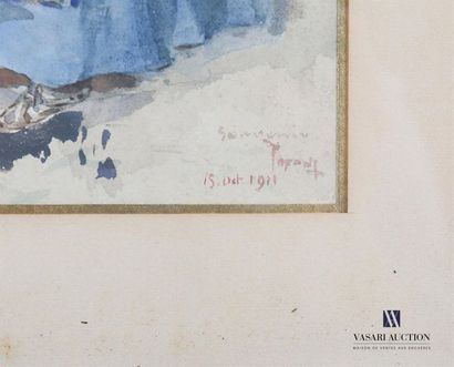 TOFANI Osvaldo (1849-1915)
Jeune bohémienne...