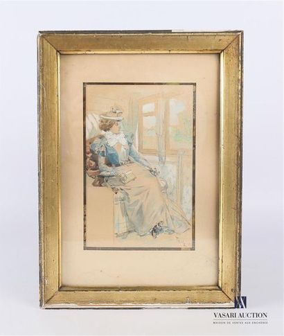 TOFANI Osvaldo (1849-1915)
Femme dans le...