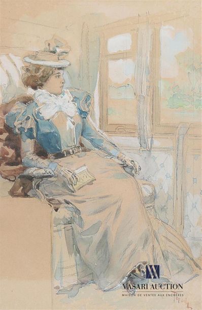 TOFANI Osvaldo (1849-1915)
Femme dans le...