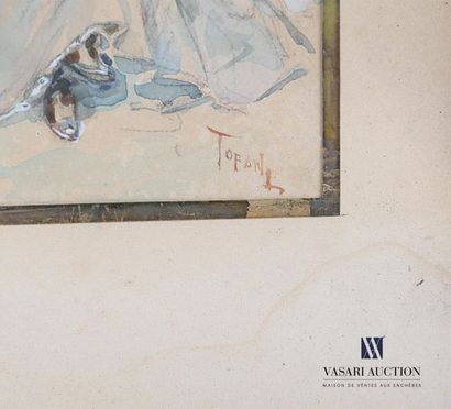 TOFANI Osvaldo (1849-1915)
Femme dans le...