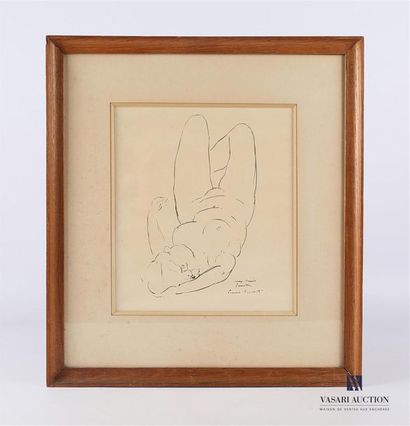 BOURRET Pierre Ernest (1897-1972)
Nu féminin
Encre
Signée...