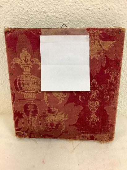 Miniature painting of a romantic scene. In...