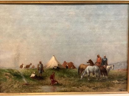 Narcisse BERCHERE (1819-1891)
Oil on panel,...