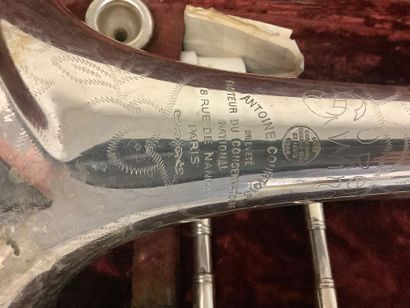 Un trombone des années 1950, de marque Courtois....