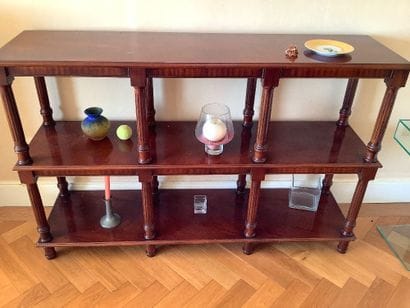 Lot 289 Suite : Ensemble du mobilier d'une...