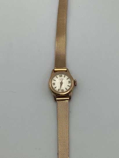 Une montre bracelet dame boîtier et bracelet...