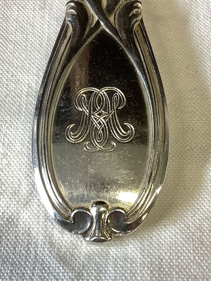 Argent et Vermeil: Très belle Ménagère en...
