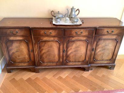 Lot 289 Suite : Ensemble du mobilier d'une...