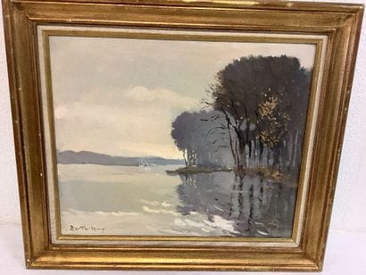 Barthélemy: oil on canvas 