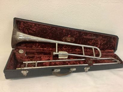 Un trombone des années 1950, de marque Courtois....