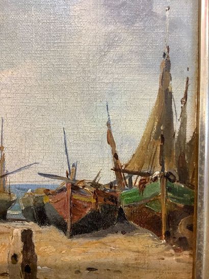Bourgeois Eugène 1855-1909: oil on canvas...