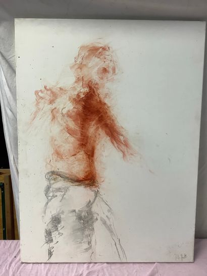 Jean-Luc FEITAS 1954-2011: lot of 4 abstract...
