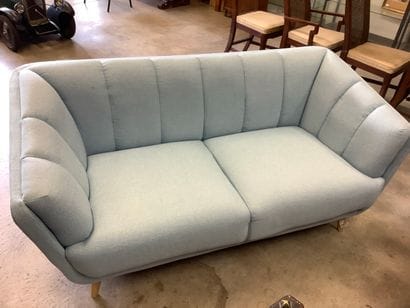 Scandinavian-style 2-seater designer sofa....