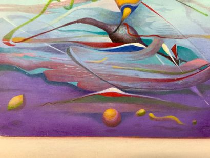 MEJIAS Alvaro: small oil on panel after Alvaro...