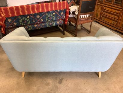 Scandinavian-style 2-seater designer sofa....