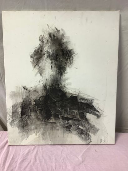 Jean-Luc FEITAS 1954-2011: lot of 4 abstract...
