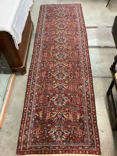 Persian corridor carpet, wool, handmade,...