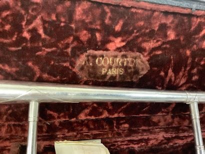 Un trombone des années 1950, de marque Courtois....