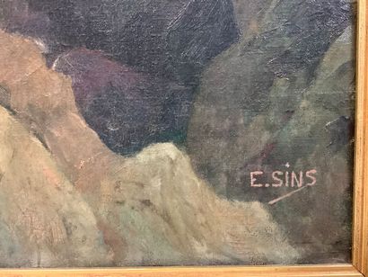 Emile SINS, painter, early 20th century,...