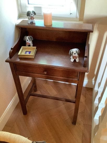 Lot 289 Suite : Ensemble du mobilier d'une...