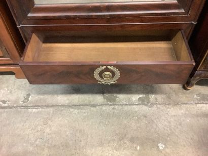 Louis-Philippe style mahogany and mahogany...