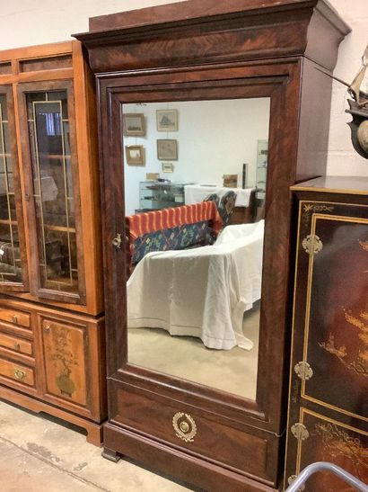Louis-Philippe style mahogany and mahogany...