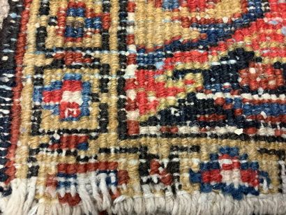 Persian wool hand carpet in the HERIZ style,...