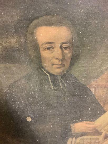 18th century Breton school, oil on canvas,...