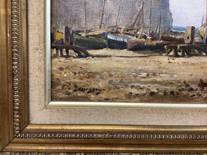 Bourgeois Eugène 1855-1909: oil on canvas...