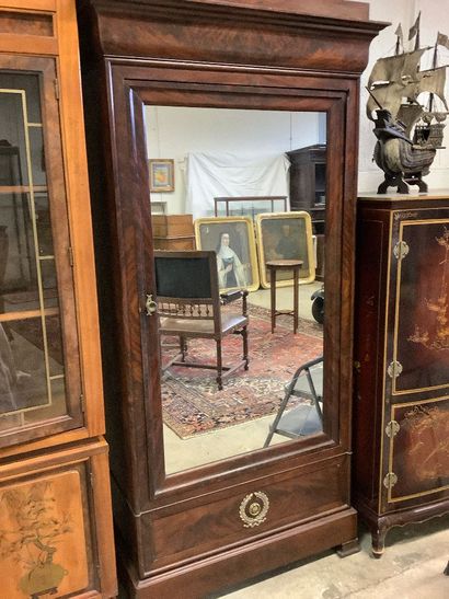 Louis-Philippe style mahogany and mahogany...