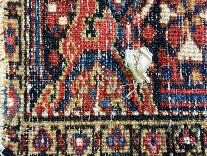 Persian wool hand carpet in the HERIZ style,...