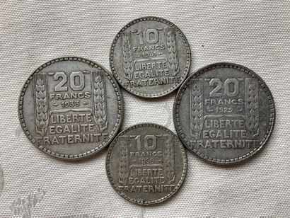 Coins 10 and 20 francs Turin for 965gr a...