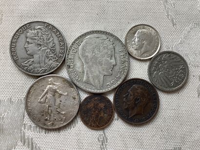 lot de pièces courantes - quelques pièces...
