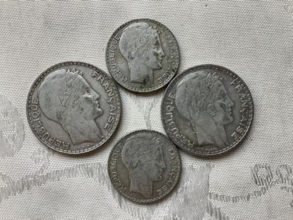 Coins 10 and 20 francs Turin for 965gr a...