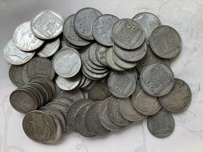 Coins 10 and 20 francs Turin for 965gr a...