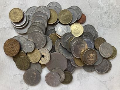 Lot of current pieces, Spain Ireland