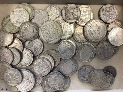 515 grams of Turin 10 and 20 franc silver...
