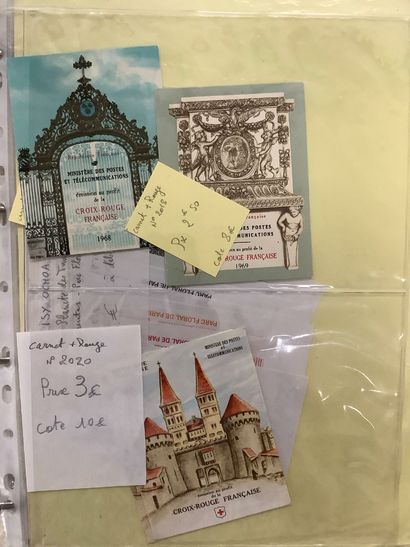 Classeur de timbres français neufs après...