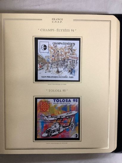 Album Ceres “Présidence” avec les timbres...