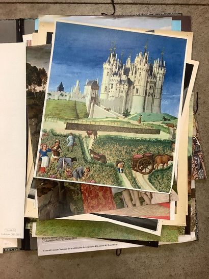Portfolio entier d’affiches et de reproductions...