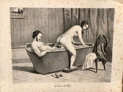 Curiosa - Ensemble d’environ 30 gravures...